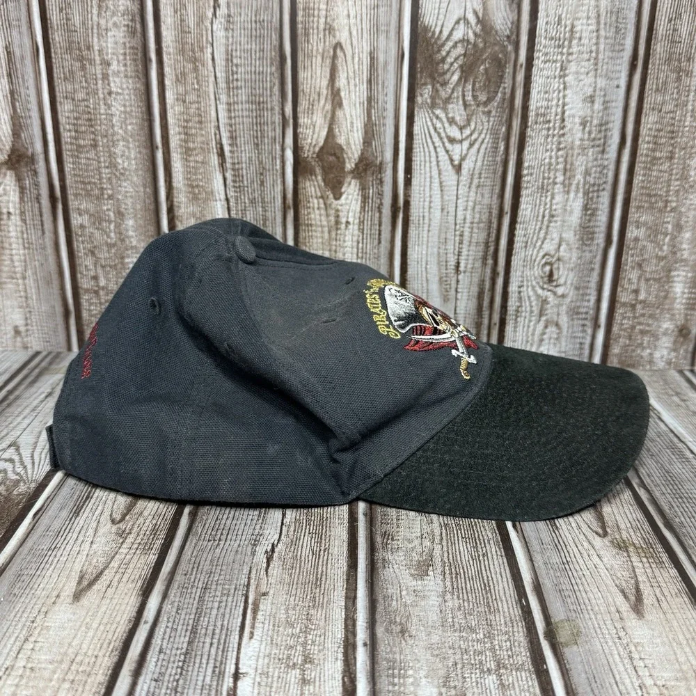 VTG Pirates of The Caribbean DEAD MAN TELL NO TALES Hat Cap Disney World Resort